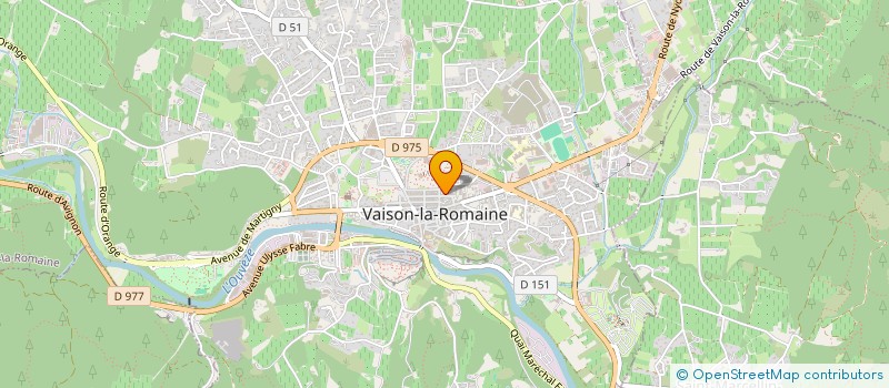 localisation de l'entreprise SCI MARGOT  VAISON-LA-ROMAINE