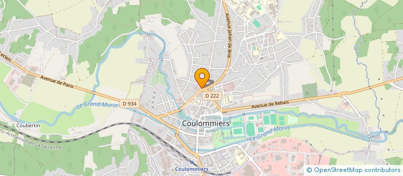 localisation de l'entreprise SCI MARGOT  COULOMMIERS
