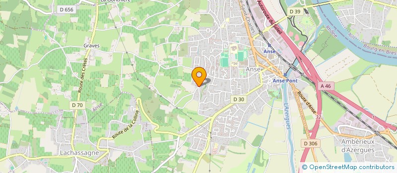 localisation de l'entreprise SCI MARGOT  ANSE