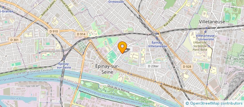 localisation de l'entreprise SCI MARGOT à EPINAY-SUR-SEINE