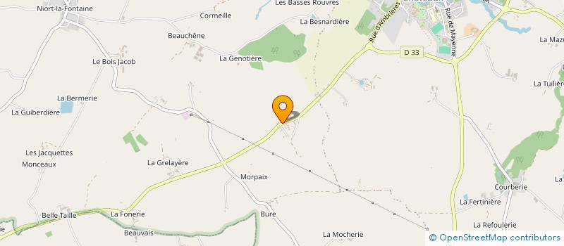 localisation de l'entreprise SCI MARGOT  LASSAY-LES-CHATEAUX