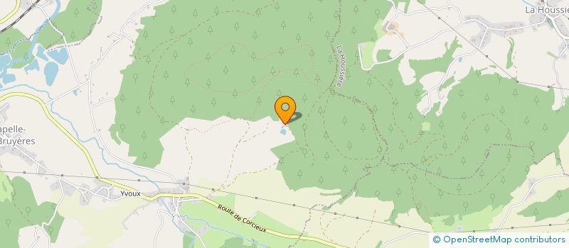 localisation de l'entreprise SCI MARGOT  LA CHAPELLE-DEVANT-BRUYERES