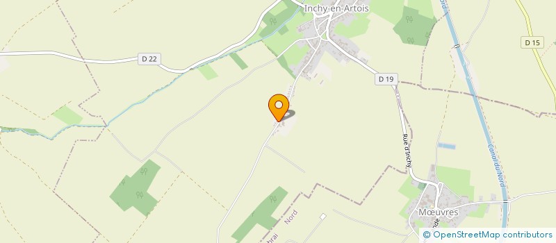 localisation de l'entreprise SCI MARGOT  INCHY-EN-ARTOIS