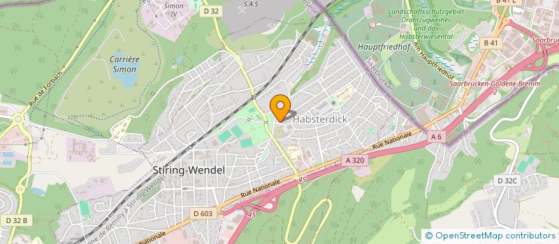 localisation de l'entreprise SCI MARGOT  STIRING-WENDEL