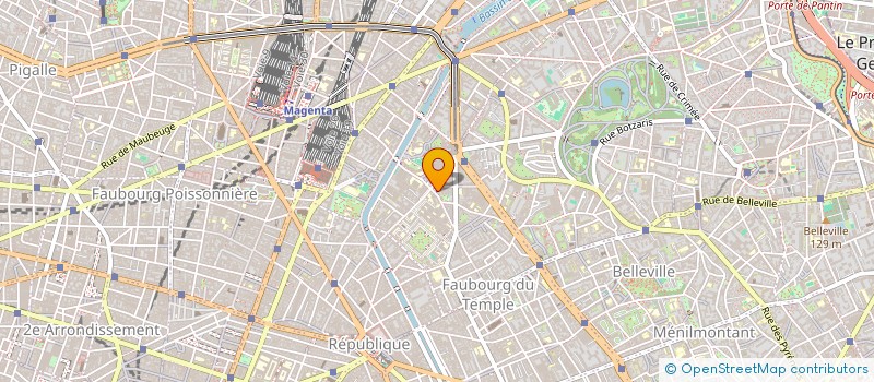 localisation de l'entreprise SCI MARGOT  PARIS