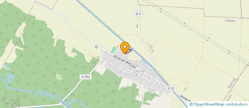 localisation de l'entreprise SCI MARGOUILLAT  CLESLES