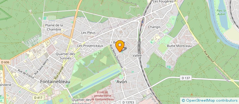 localisation de l'entreprise SCI MARGUERIE  AVON