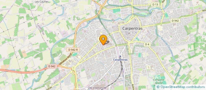 localisation de l'entreprise SCI MARGUERITE  CARPENTRAS