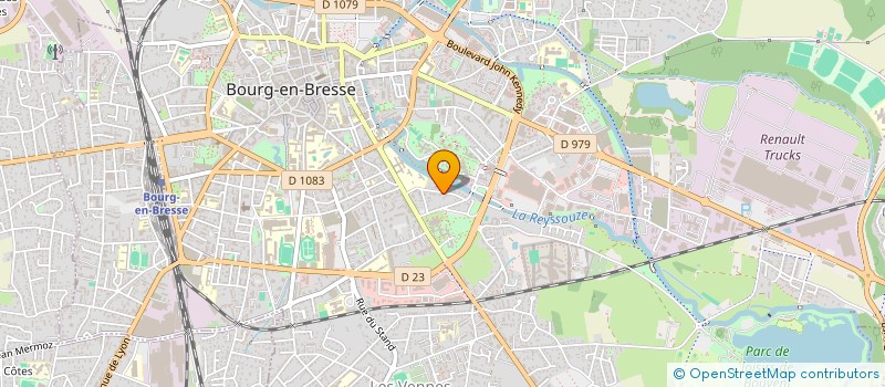 localisation de l'entreprise SCI MARGUERITE à BOURG-EN-BRESSE