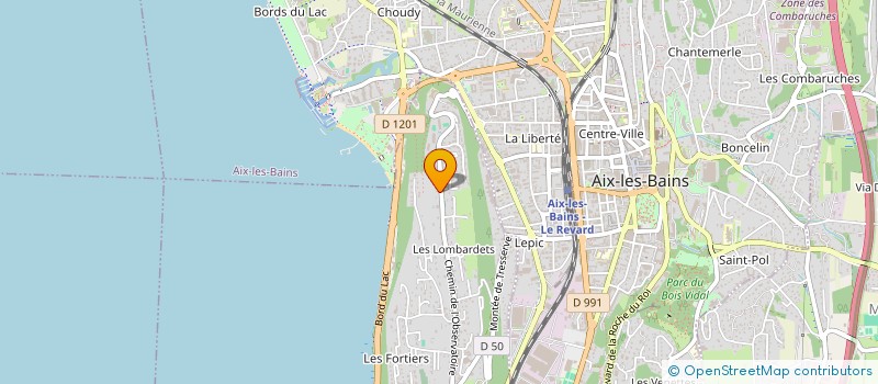 localisation de l'entreprise SCI MARGUERITE  TRESSERVE