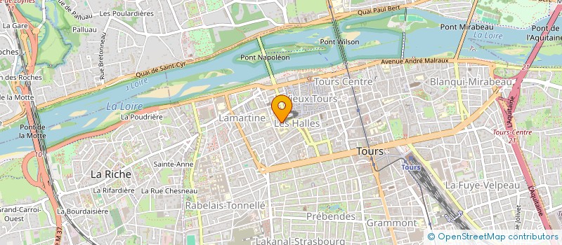 localisation de l'entreprise SCI MARGUERITE  TOURS