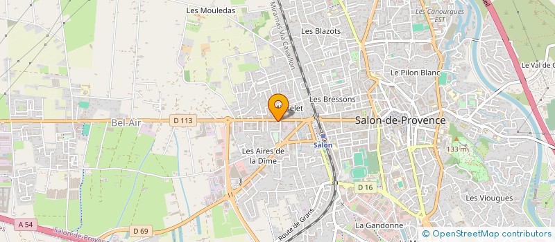 localisation de l'entreprise SCI MARGUERITE  SALON-DE-PROVENCE