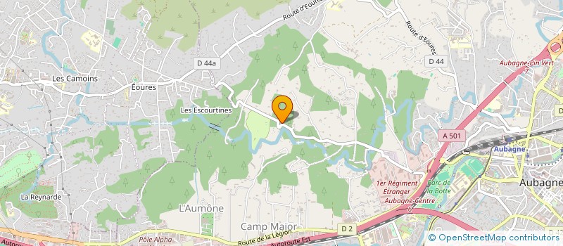 localisation de l'entreprise SCI MARGUERITE à AUBAGNE
