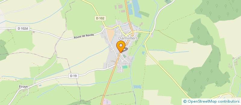 localisation de l'entreprise SCI MARGUERITE à DAMVILLERS