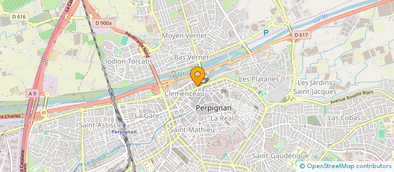 localisation de l'entreprise SCI MARGUERITE à PERPIGNAN