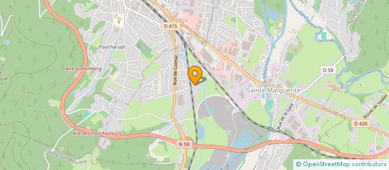 localisation de l'entreprise SCI MARGUERITE  SAINTE-MARGUERITE