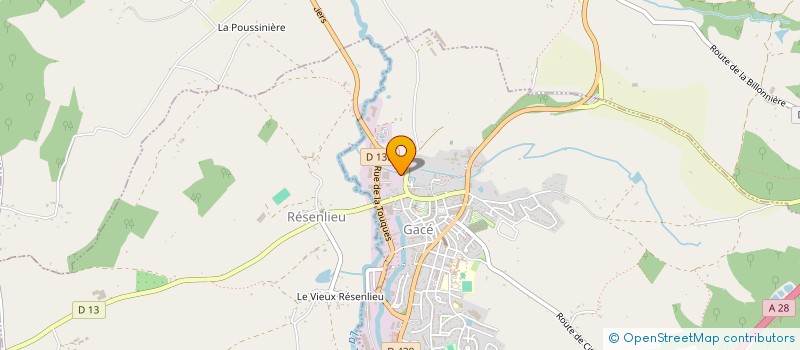 localisation de l'entreprise SCI MARGUERITE à SAINT-EVROULT-DE-MONTFORT
