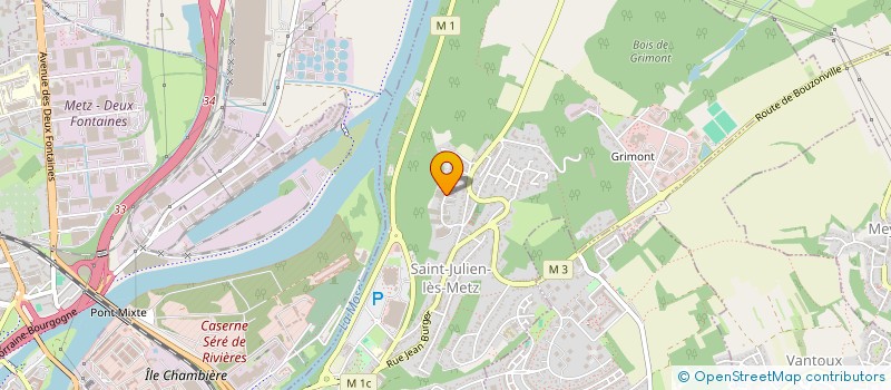 localisation de l'entreprise SCI MARGUERITE  CHATEL-SAINT-GERMAIN