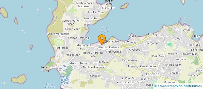 localisation de l'entreprise SCI MARGUERITE  LANDEDA