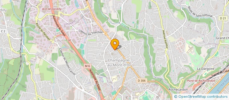 localisation de l'entreprise SCI MARGUERITE  CHAMPAGNE-AU-MONT-D'OR