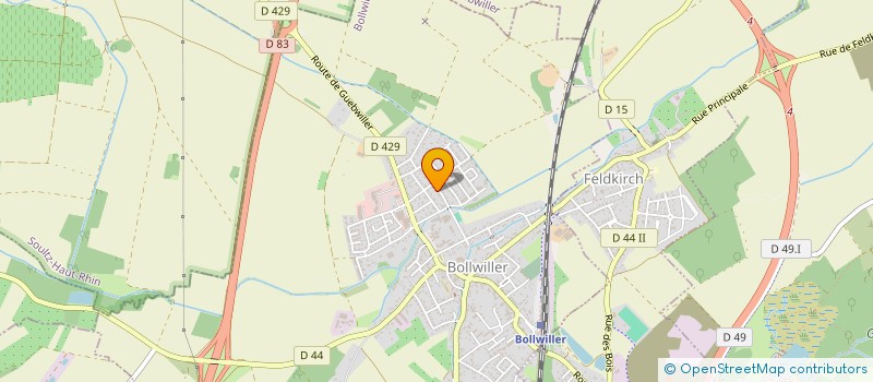 localisation de l'entreprise SCI MARGUERITE CLAUDE  FELDKIRCH