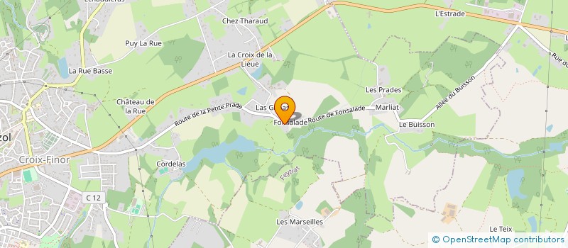 localisation de l'entreprise SCI MARGUERITE ET FILS à PANAZOL