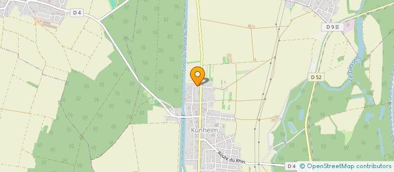 localisation de l'entreprise SCI MARGUERITE LONTCHI  KUNHEIM