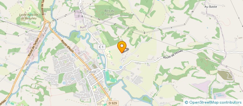 localisation de l'entreprise SCI MARGUERITTE  PAVIE