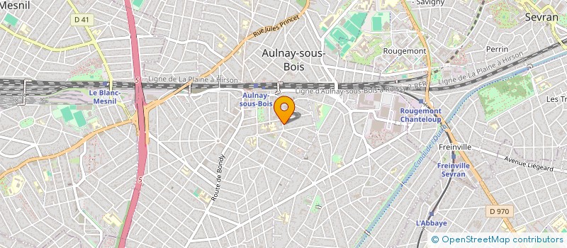 localisation de l'entreprise SCI MARGUIL à AULNAY-SOUS-BOIS