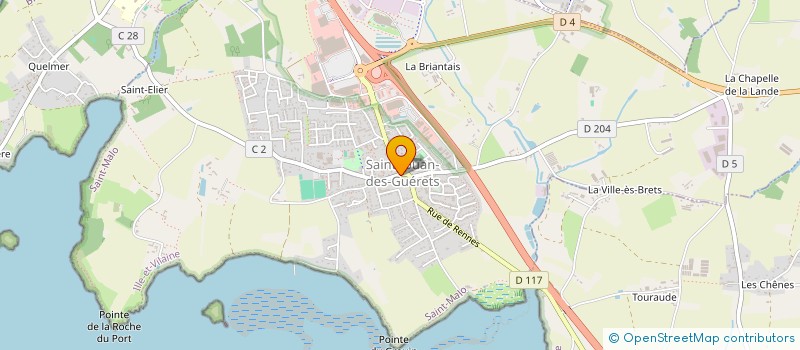 localisation de l'entreprise SCI MARGULIES  SAINT-JOUAN-DES-GUERETS