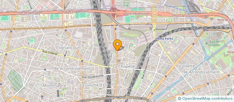 localisation de l'entreprise SCI MARHABA  PARIS