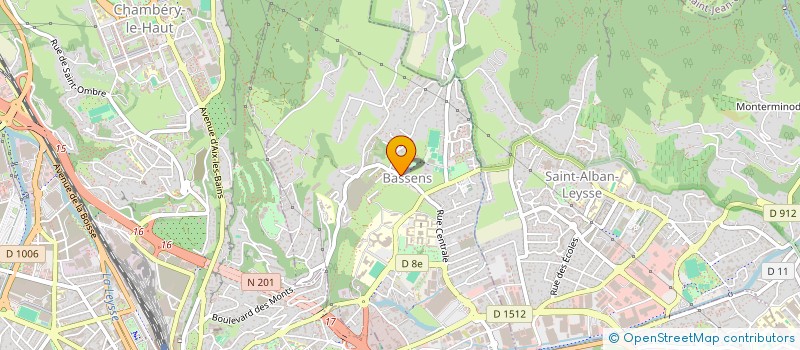 localisation de l'entreprise SCI MARHEVAL  BARBERAZ