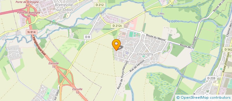 localisation de l'entreprise SCI MARI  LOUVIGNY