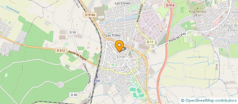 localisation de l'entreprise SCI MARI à ELNE