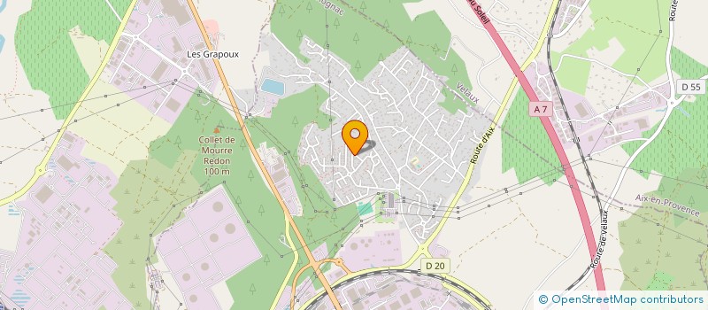 localisation de l'entreprise SCI MARIA  ROGNAC