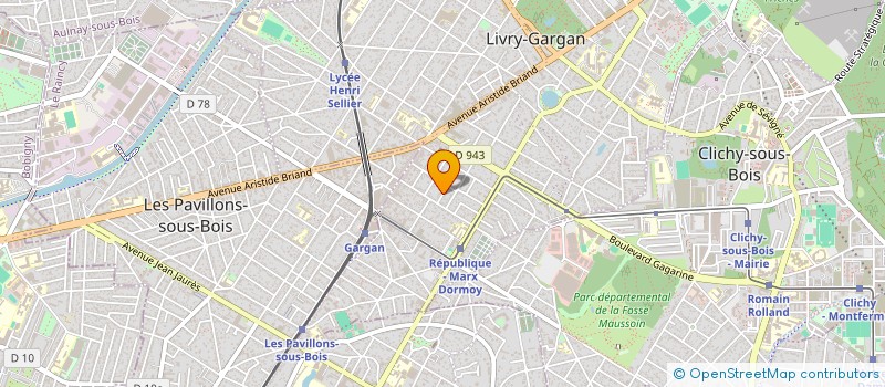 localisation de l'entreprise SCI MARIA  LIVRY-GARGAN