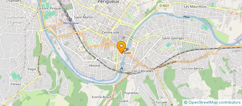 localisation de l'entreprise SCI MARIA à PERIGUEUX