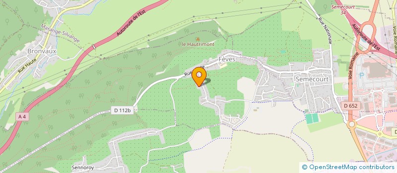 localisation de l'entreprise SCI MARIA CAROLE  FEVES