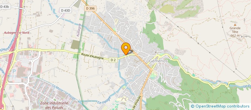 localisation de l'entreprise SCI MARIA DE ROQUE  GEMENOS