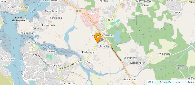 localisation de l'entreprise SCI MARIA LOUIS  BELZ