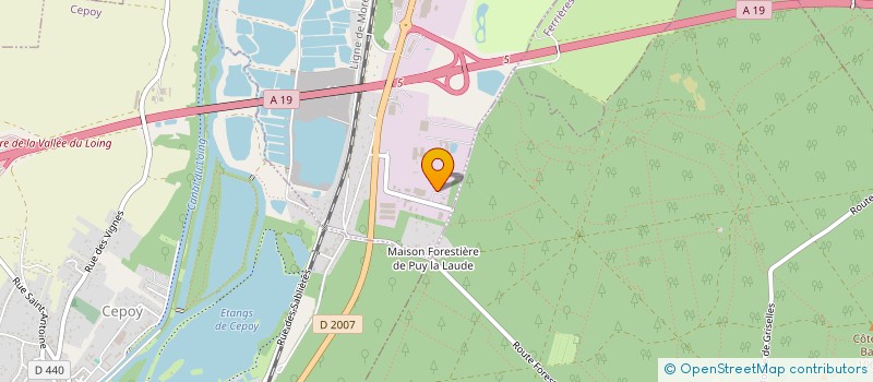 localisation de l'entreprise SCI MARIAGE à FONTENAY-SUR-LOING