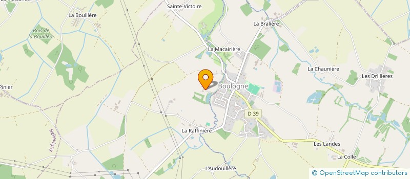 localisation de l'entreprise SCI MARIAGUI  DOMPIERRE-SUR-YON