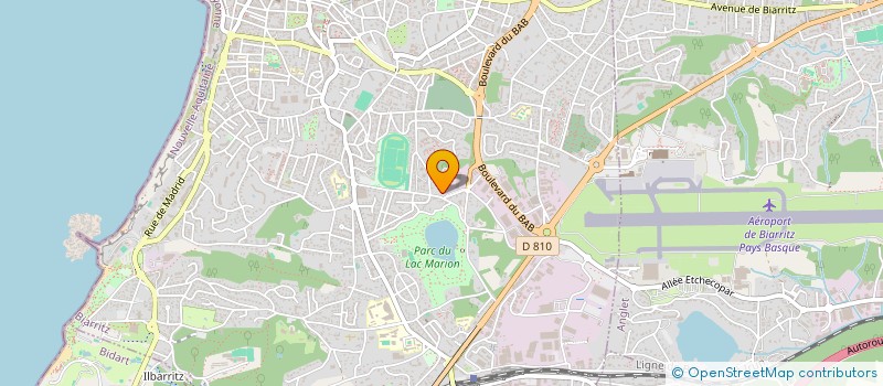 localisation de l'entreprise SCI MARIAH à BIARRITZ