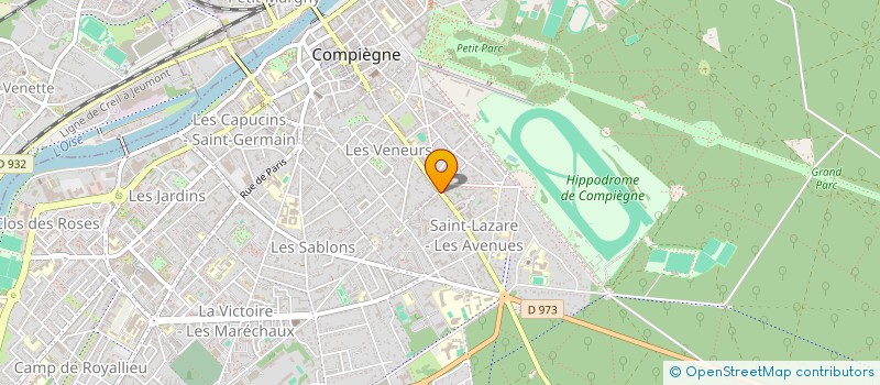 localisation de l'entreprise SCI MARIALAIN  COMPIEGNE