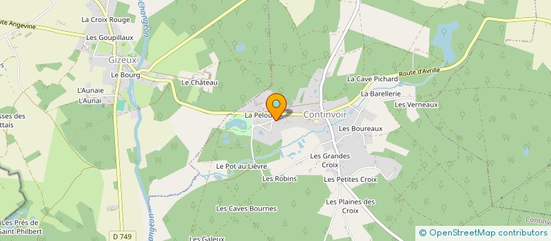 localisation de l'entreprise SCI MARIALIS  CONTINVOIR