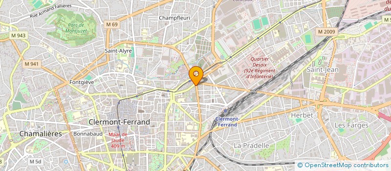 localisation de l'entreprise SCI MARIALY  CLERMONT-FERRAND