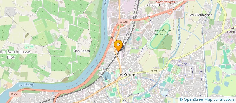 localisation de l'entreprise SCI MARIAM  LE PONTET