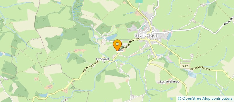 localisation de l'entreprise SCI MARIAN  ISSY-L'EVEQUE