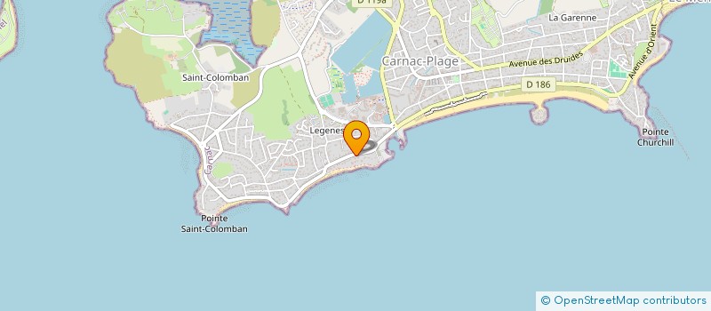 localisation de l'entreprise SCI MARIAN  CARNAC