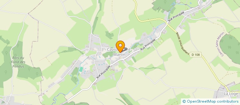 localisation de l'entreprise SCI MARIAN'S  CAVRON-SAINT-MARTIN